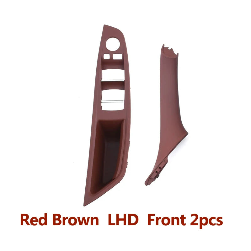 Quality Interior Front Door Armrest Panel Trim Pull Handle Set Replacement For BMW 5 Series F10 F11 F18 520i 523i 525i 528i 535i
