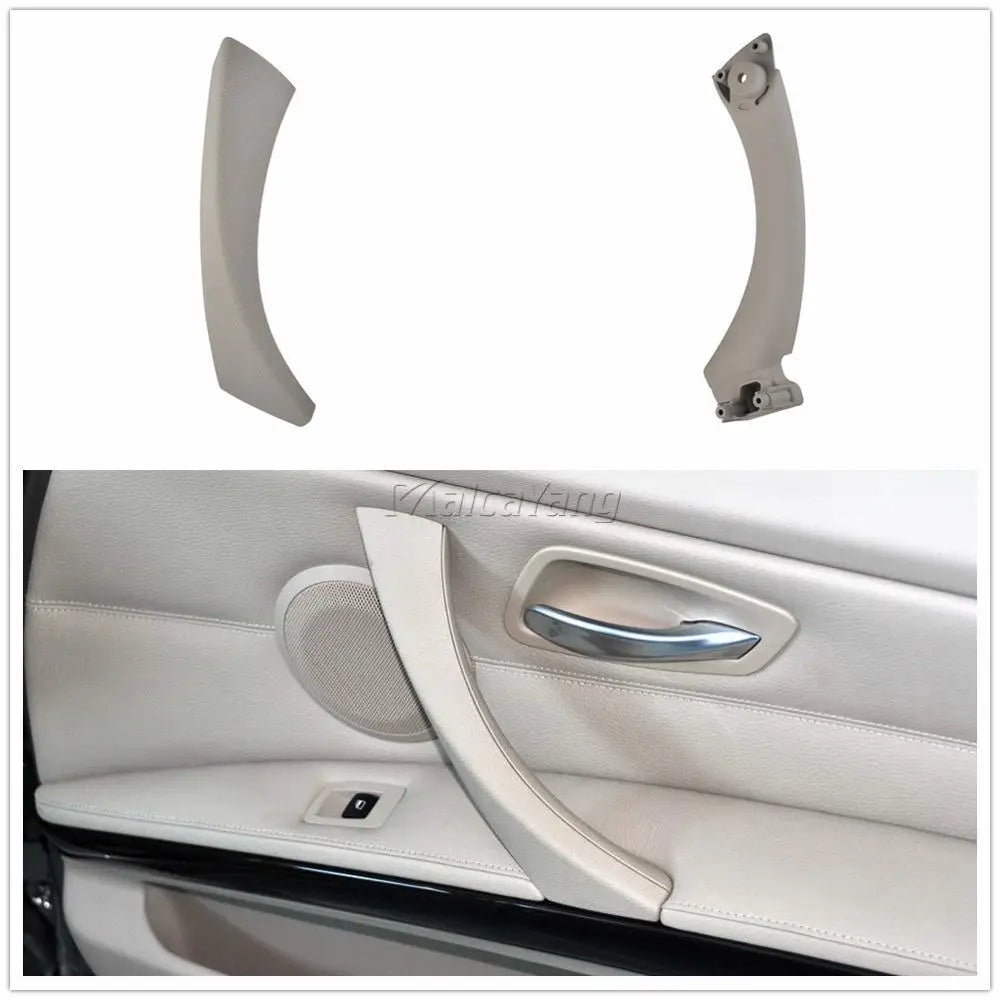 Full Set Interior Door Handles for BMW 3Series E90 E91 318 320 325 328 330 335 Part Inner Doors Panel Handle Bar Pull Trim Cover