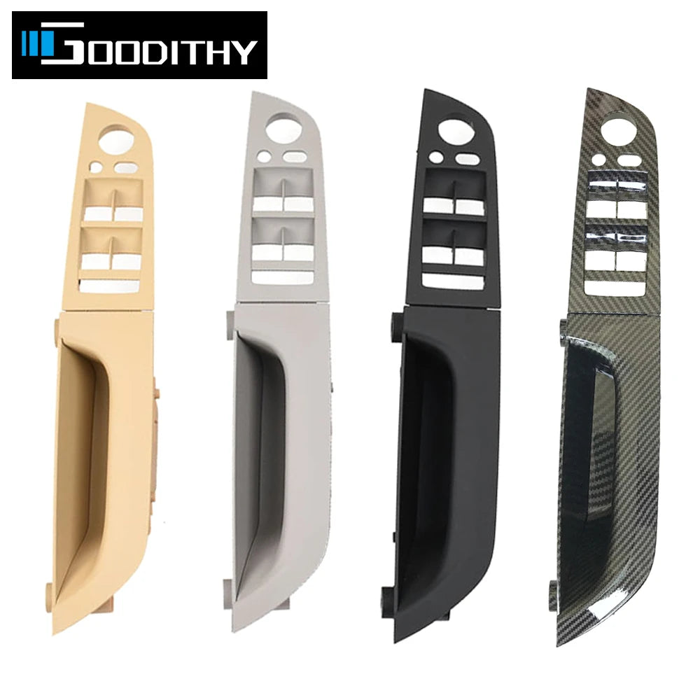 LHD RHD Interior Door Pull Handle Kit With Cover Trim Assembly Replacement For BMW 3 Series E90 E91 E92 316 318 320 325 328i