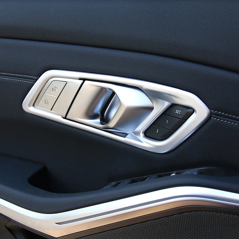 Car Console Gearbox Panel Trim Window Lift Switch Control Panel Frame dashboard Gear Shift Panel decorative For BMW 3 Series G20