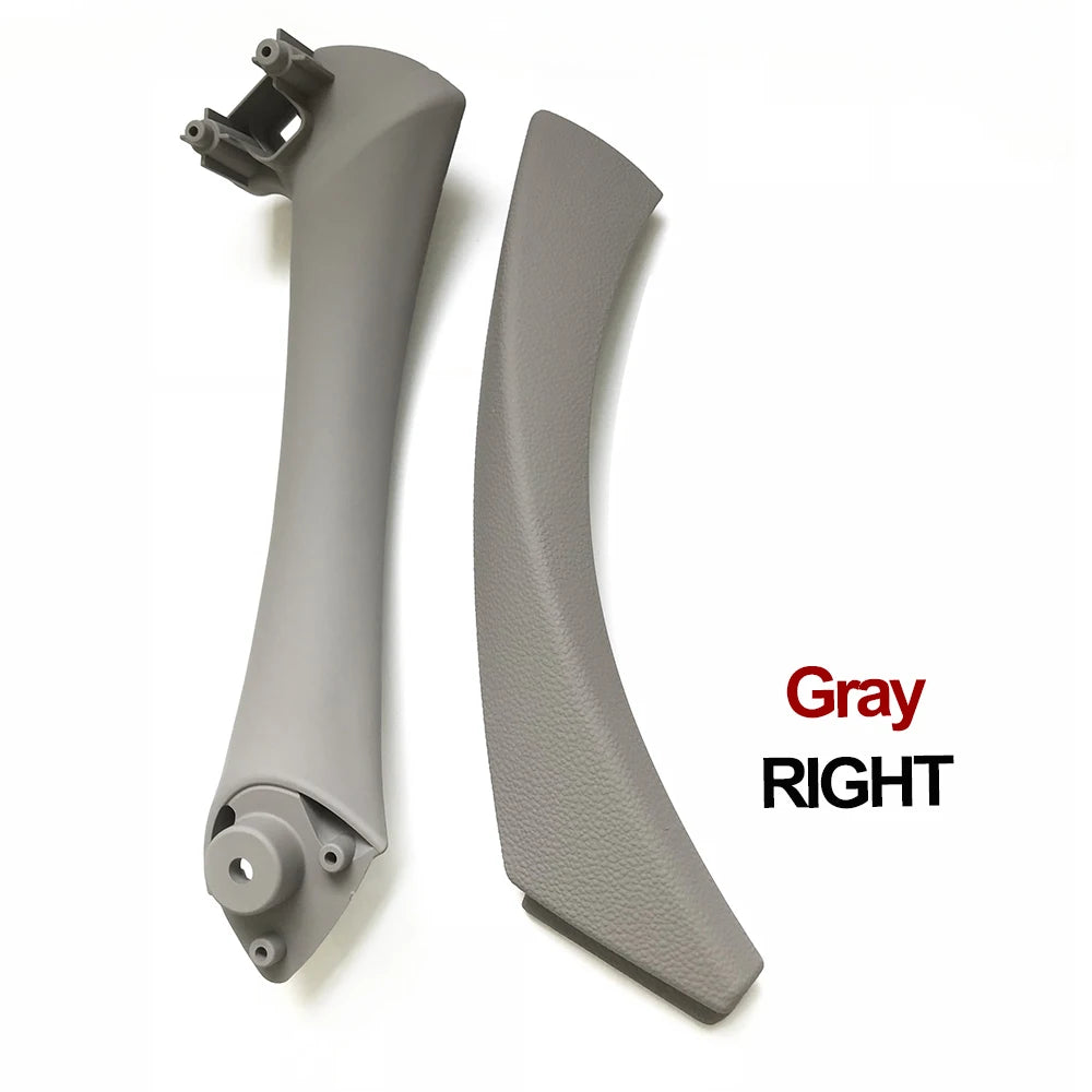 Left Right Interior Door Pull Handle with Cover Trim For BMW 3 Series E90 E91 E92 316 318 320 325 328i