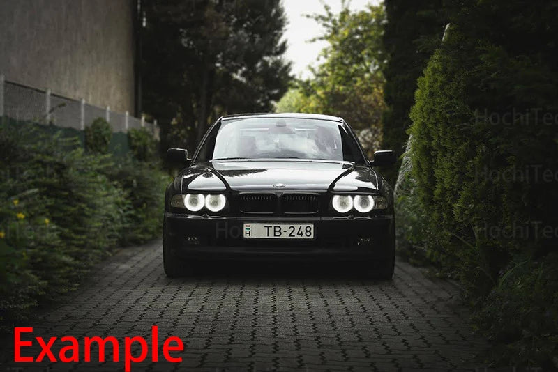 For BMW 3 Series E90 E92 E93 M3 2007-13 Coupe Cabriolet Hight Quality LED Angel Eyes Kit Cotton White Ring