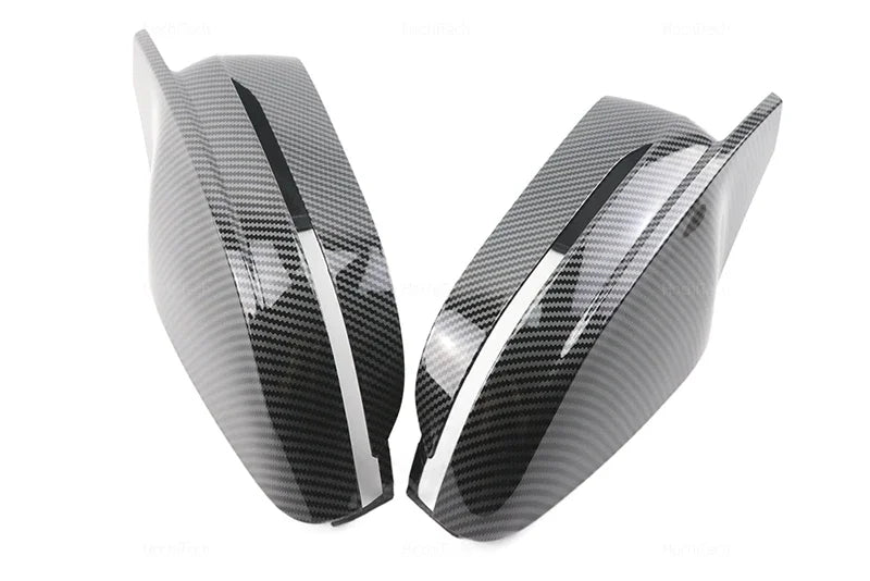 Carbon Fiber Glossy Black Replacement Side Mirror Covers Cap For BMW 3 4 5 7 8 Series G20 G21 G30 G38 G22 G23 G11 G12 G15 G16