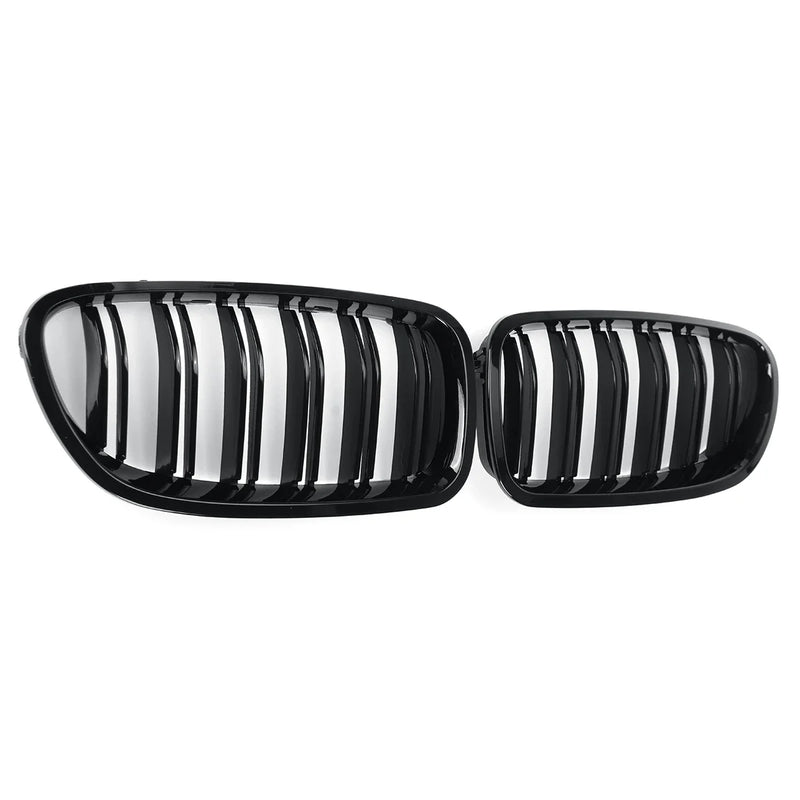 Performance Double-Slat Kidney Grilles, Gloss Black, for BMW 5 Series F10 / F11 (2010-2017)