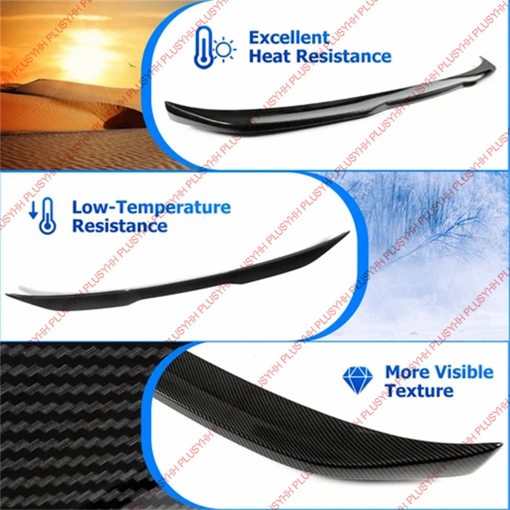 Rear Trunk Spoiler Wing For BMW 5-Series G30 G38 530i F90 M5 17-23 Accessories G30 aileron becquet Auto Exterior Parts HOT SALE