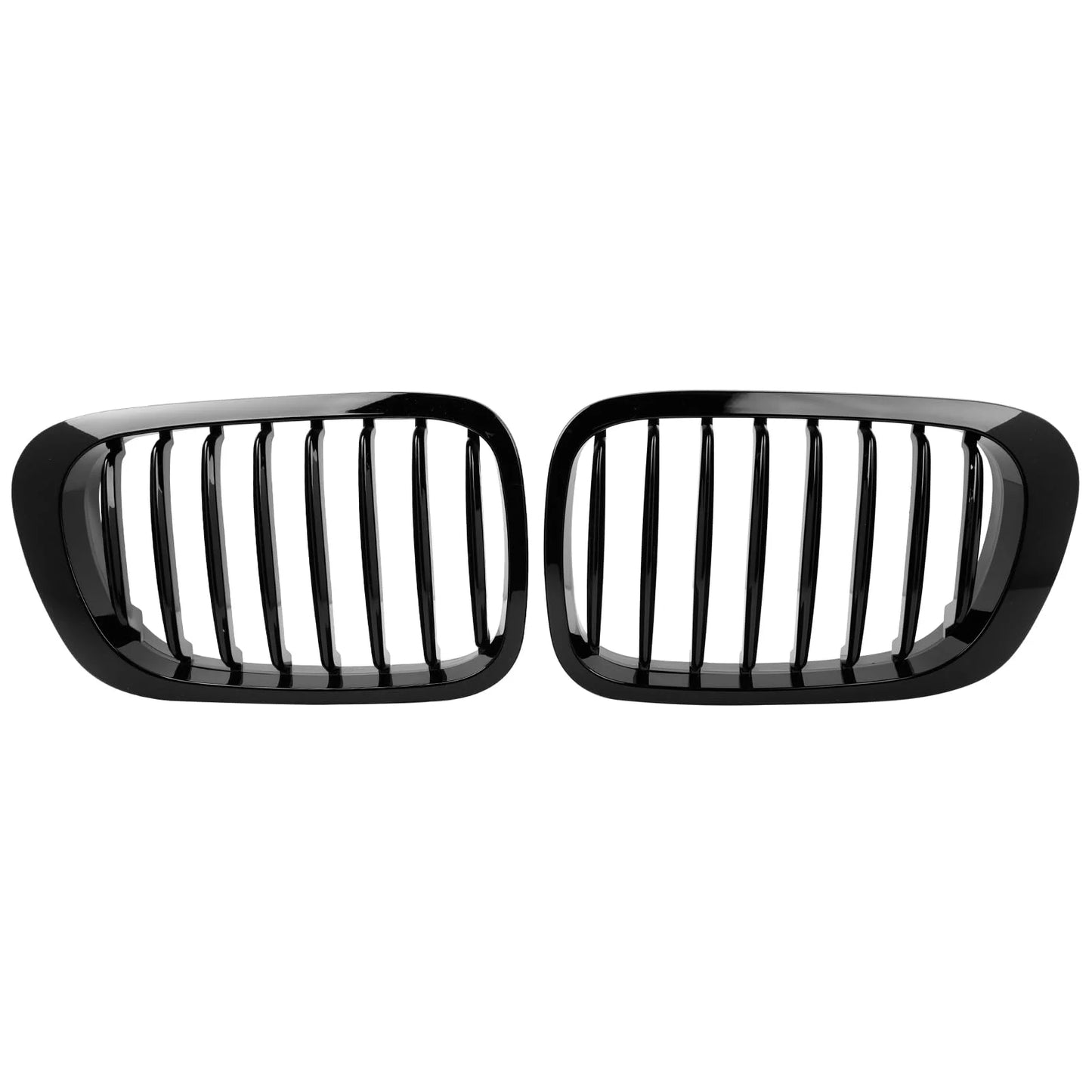 For BMW 3-Series E46 Grill 1998-2001 2/4 Doors Car Front Kidney Grill 318i 320i 325i 330i Gloss Black Racing Grille Accessories