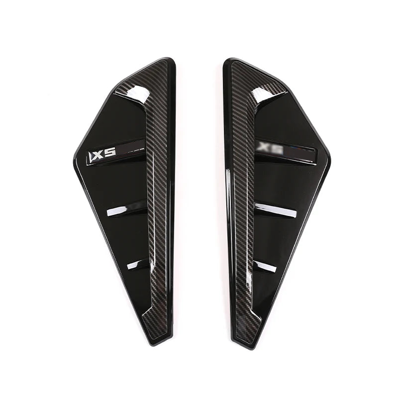 2pcs Car Modified Side Spoiler Wind Knife For BMW X5 G05 X5M F95 2019-2022 Side Fender Vent Decoration Stickers Car-Styling