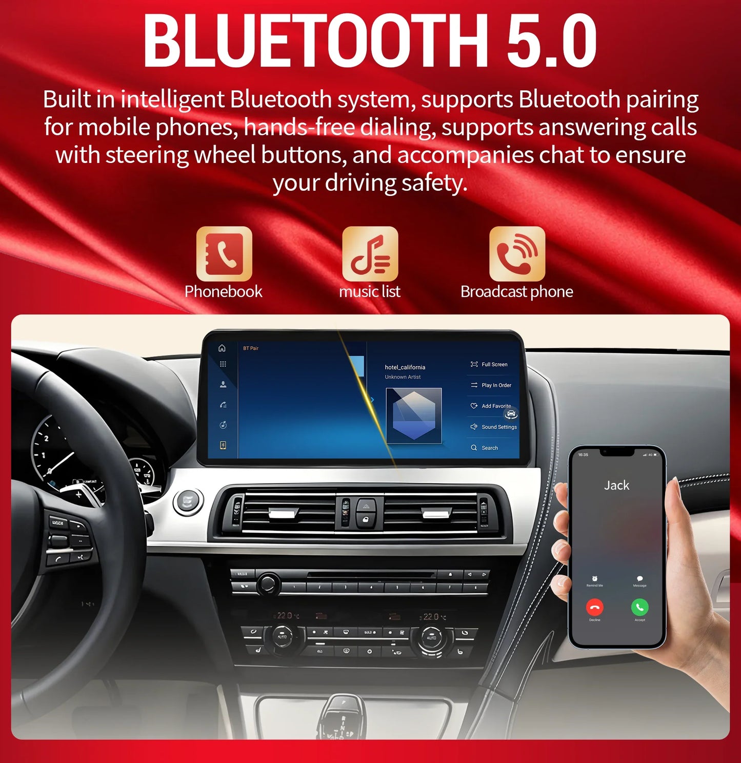 12.3 inch Android 13 For BMW X3 G01 X4 G02 2018-2022 Car Radio 4G GPS Wireless Bluetooth Carplay Snapdragon 680 Head Unit Screen