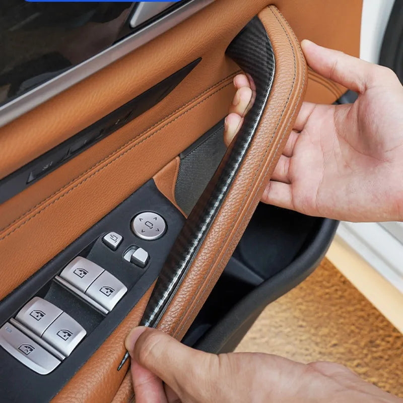 Door pull handle covers for BMW 5 Series G30