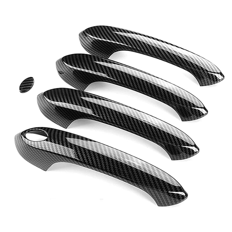4PCS Car Door Handle Cover Trim Exterior Decoration For BMW G20 G30 G32 X1 F48 X2 F39 X3 G01 X4 G02 X5 F15 G05 G06 5 Series LHD