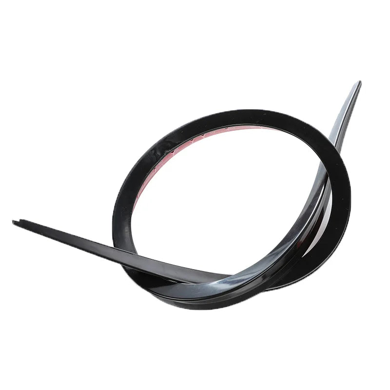 Universal Soft Car Spoiler Sticker Trim Trunk Wing 1.2/1.5m Black Bonnet Hatch Gate Lightweight Lip PU Roof Flexible New