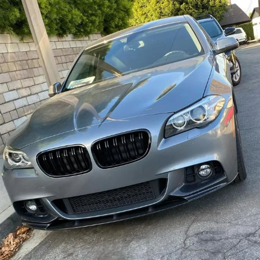 For BMW 5 Series F10 F11 M Sport 535i 528i M550d 2010-2016 Car Front Bumper Lip Splitter Diffuser Body Kit Spoiler Trim Tuning
