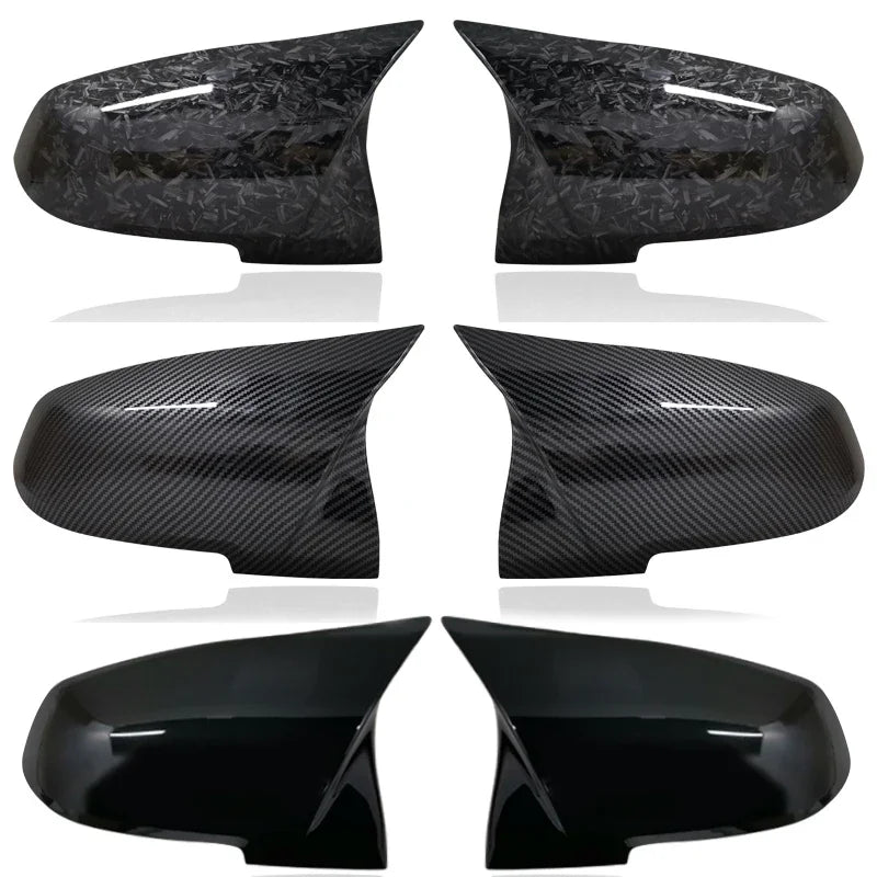For BMW 1 2 3 3GT 4 M2 i3 Series F20 F21 F22 F23 F30 F31 F32 F33 F34 White Mirror Cover Car Side Rearview Mirror Cap Lid Shell