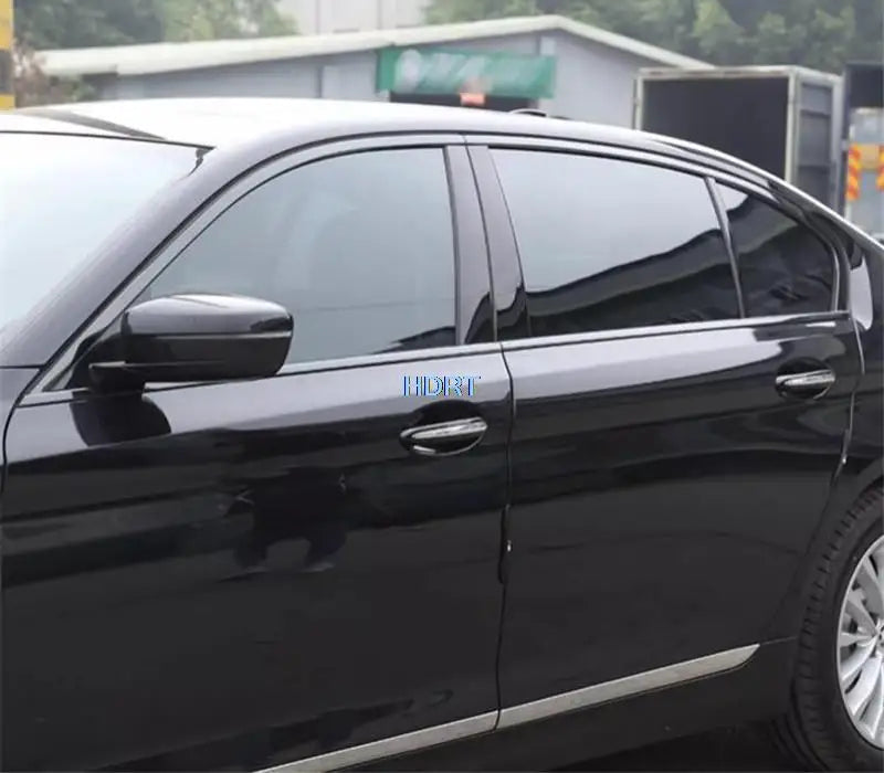 Sticker Glass Moulding Cover Black Window Strip Trim Frame For BMW X1 X2 X3 X4 X5 X6 X7 3 4 5 6 7 Series 2006-2023 Car Styling