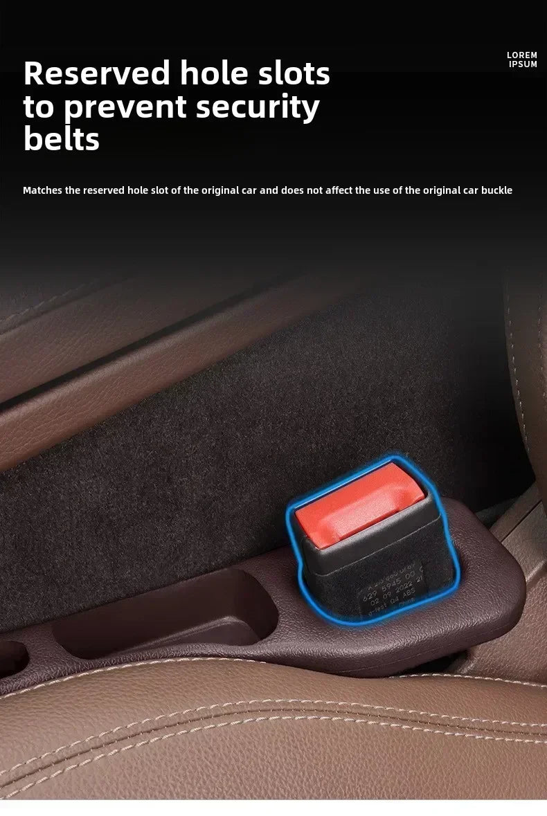2pcs Car Seat Gap Storage Box Cup Holder Seat Crevice Side Organizer For BMW E90 E60 E46 E39 F30 F10 E87 X3 X4 X5 X1 G30 G20
