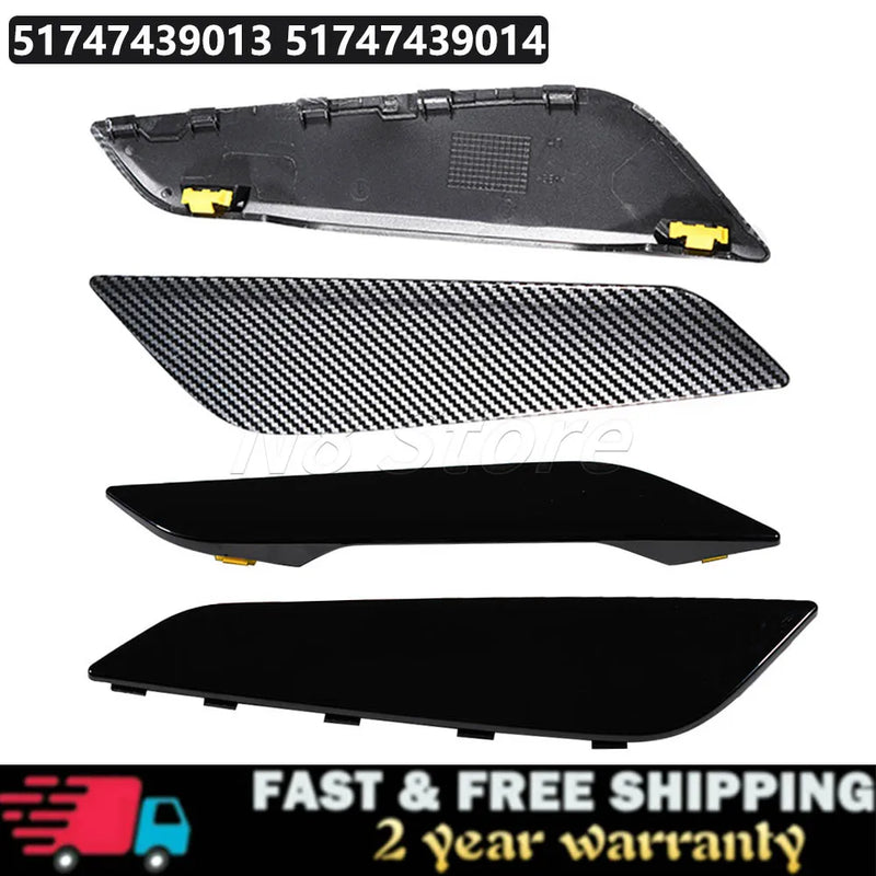 Front fender vent trims for BMW 5 Series G30, G31 and G38