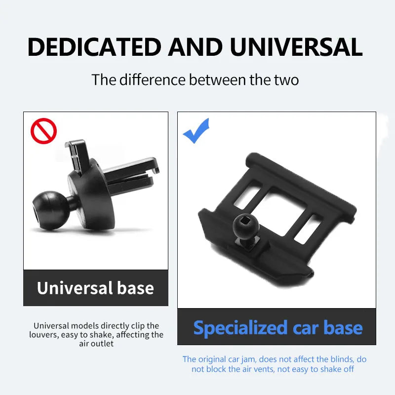 Car Special Phone Holder Stand 17mm Ball Head Base Interior GPS Mount Bracket For BMW 1/2/3/4/5/7 Series/X1X2/X3/X4/X5/X6/X7