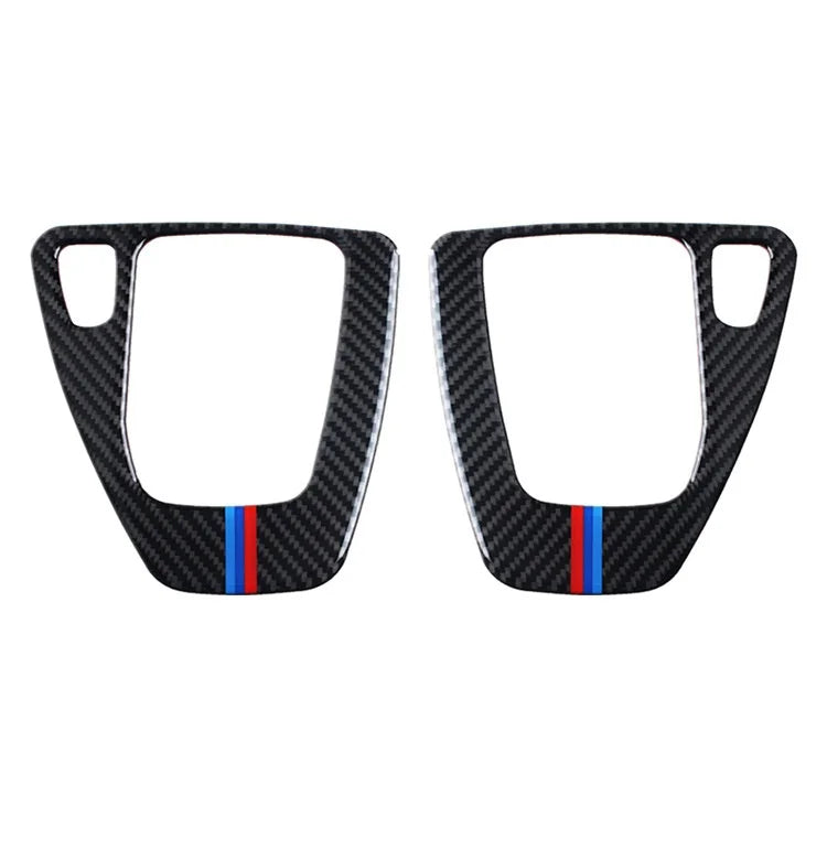 Applicable For Bmw 05-12Style E90/E92/E93 Gear Panel Decorative Frame Gear Carbon Fiber Interior Modification