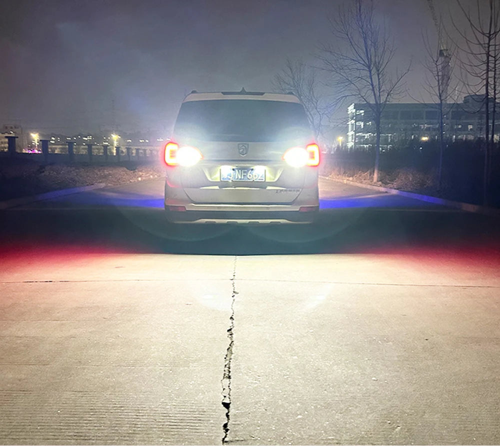 2pcs LED Backup Light Blub Reverse Lamp H21W BAY9S 64136 Canbus For BMW F30 F80 F31 G30 F90 F11 G31 E61 X3 G01 F97 X6 E71 E72