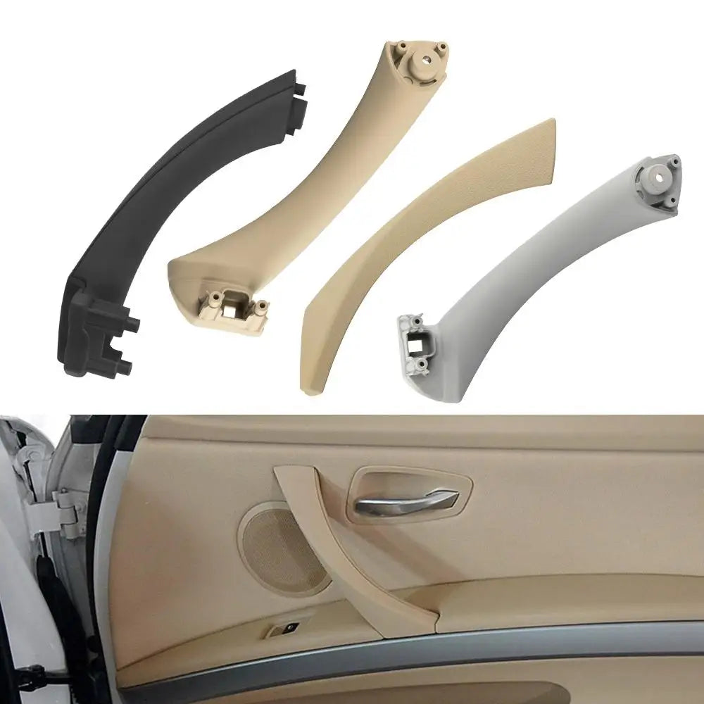 Left Right Car Interior Door Handles Cover Trim For BMW 3 Series E90 E91 E92 E93 2005-2012 316 318 320 325 328i