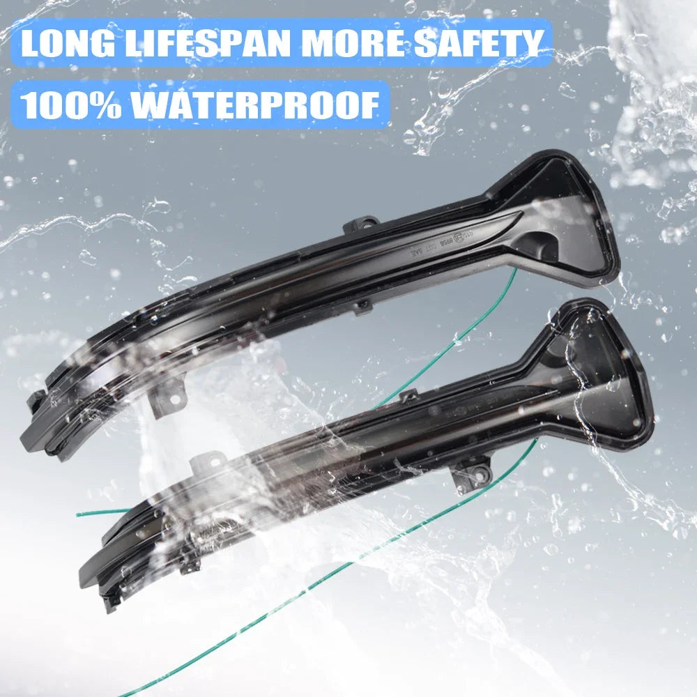 LED Dynamic Turn Signal Light For BMW 5 6 7 8 3 Series G38 G30 G31 G11 G20 M5 Side Mirror Flashing Light Repeater Blinker