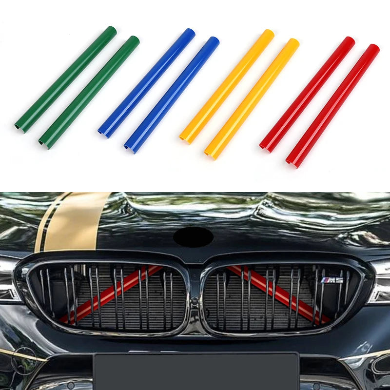 Kidney grille accent strips for BMW G30 and G11