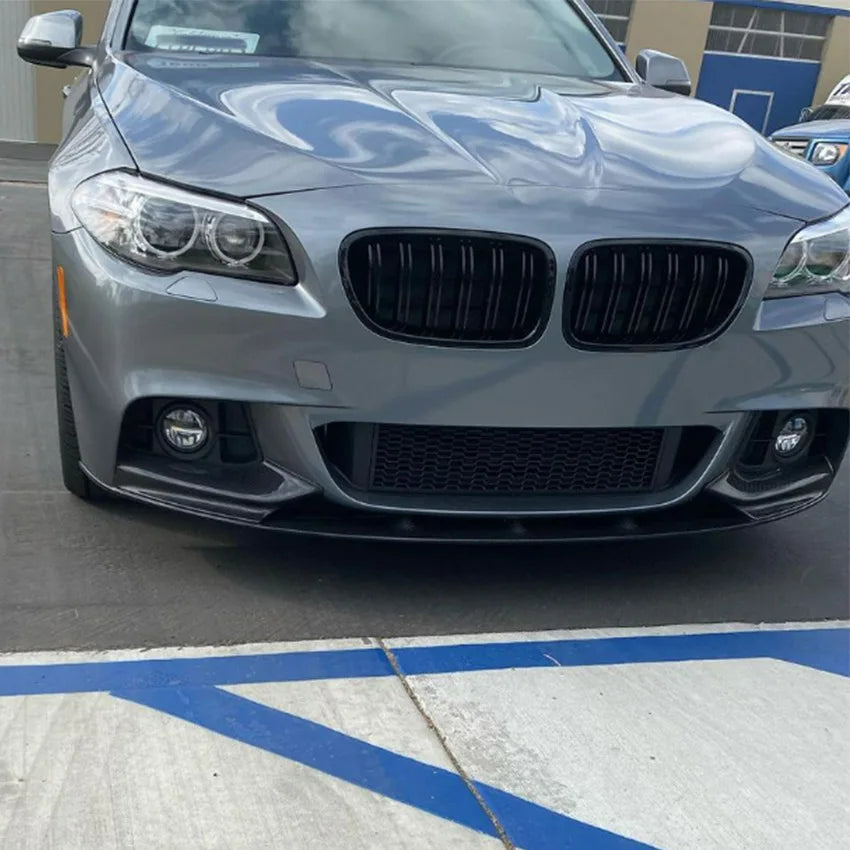 For BMW 5 Series F10 F11 M Sport 535i 528i M550d 2010-2016 Car Front Bumper Lip Splitter Diffuser Body Kit Spoiler Trim Tuning