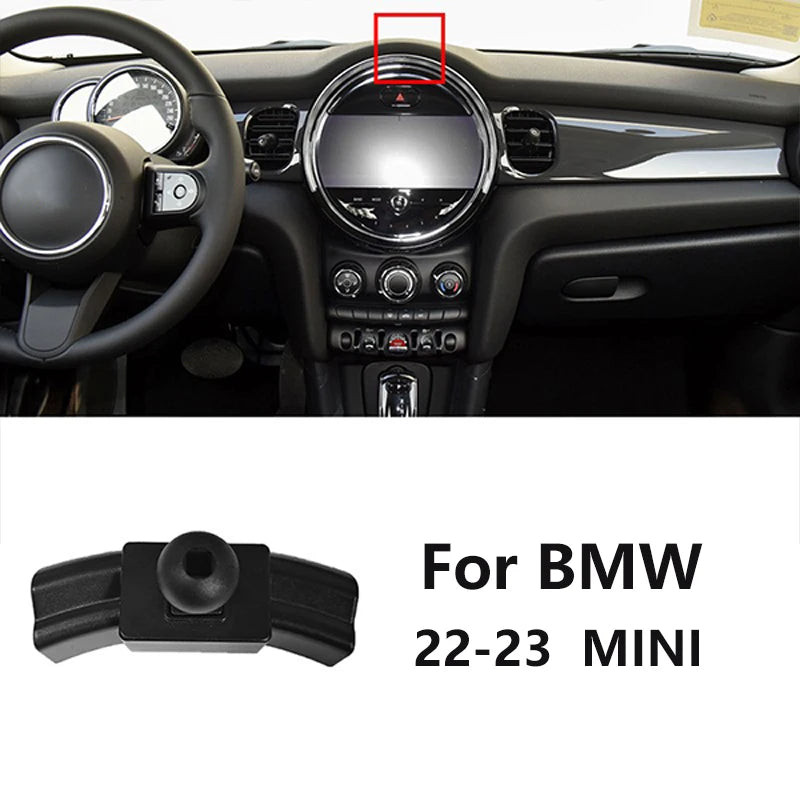 Car Special Phone Holder Stand 17mm Ball Head Base Interior GPS Mount Bracket For BMW 1/2/3/4/5/7 Series/X1X2/X3/X4/X5/X6/X7