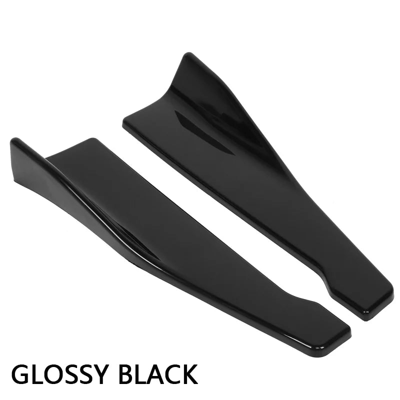 48CM Side Skirt For Car BMW E90 E46 F20 F30 E39 G20 Accessories Universal Extension Protector Rear Bumper Spoiler Diffuser Split