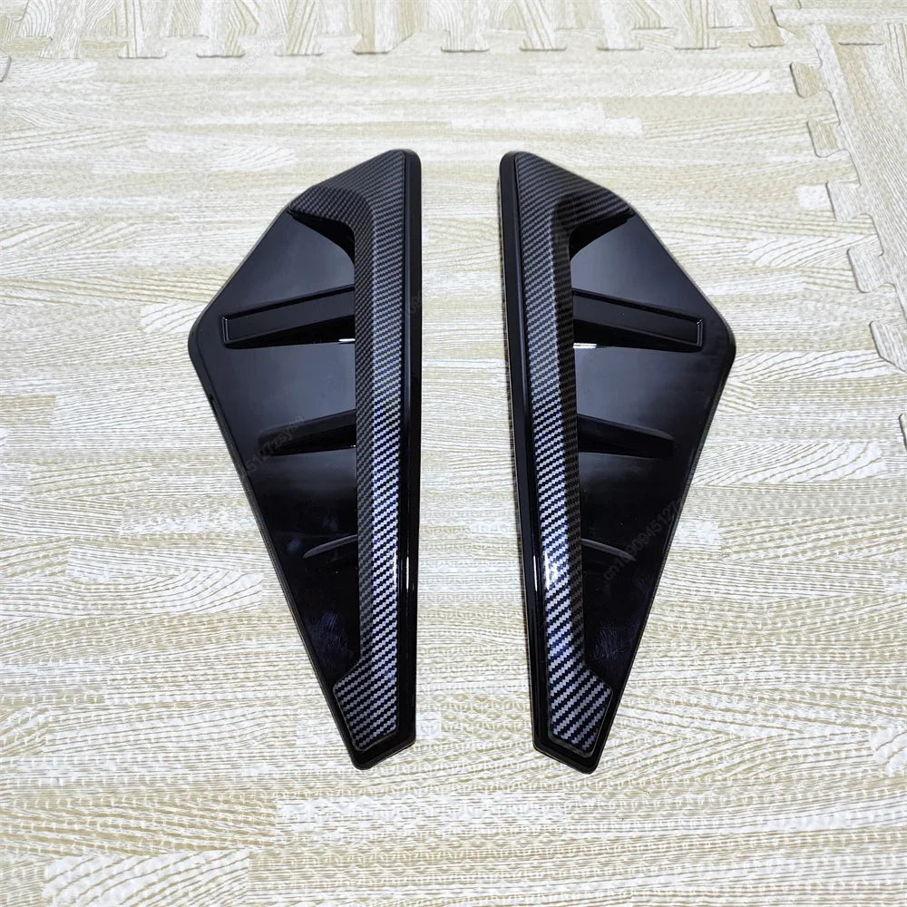 2Pcs For BMW X5 G05 X5M F95 2019-2022 Car Modified Side Spoiler Wind Knife Side Fender Vent Decoration Stickers Car-Styling