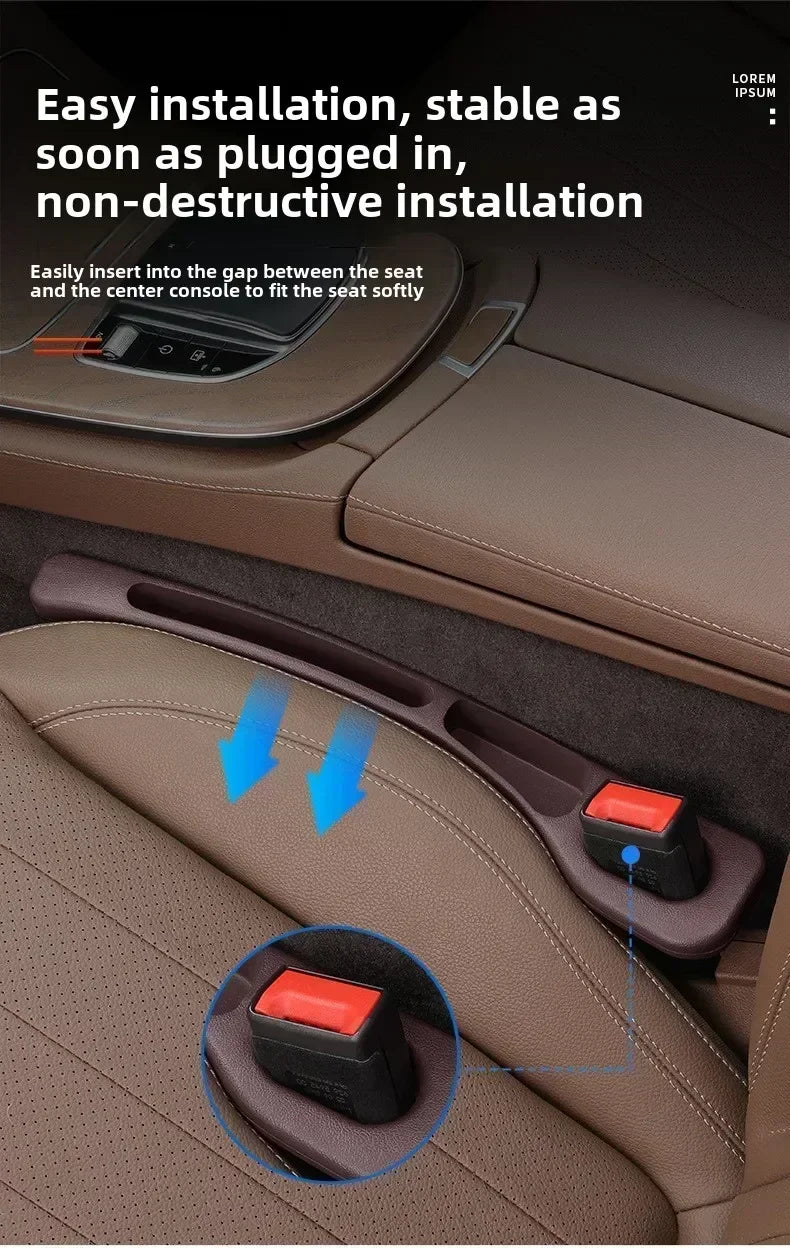 2pcs Car Seat Gap Storage Box Cup Holder Seat Crevice Side Organizer For BMW E90 E60 E46 E39 F30 F10 E87 X3 X4 X5 X1 G30 G20