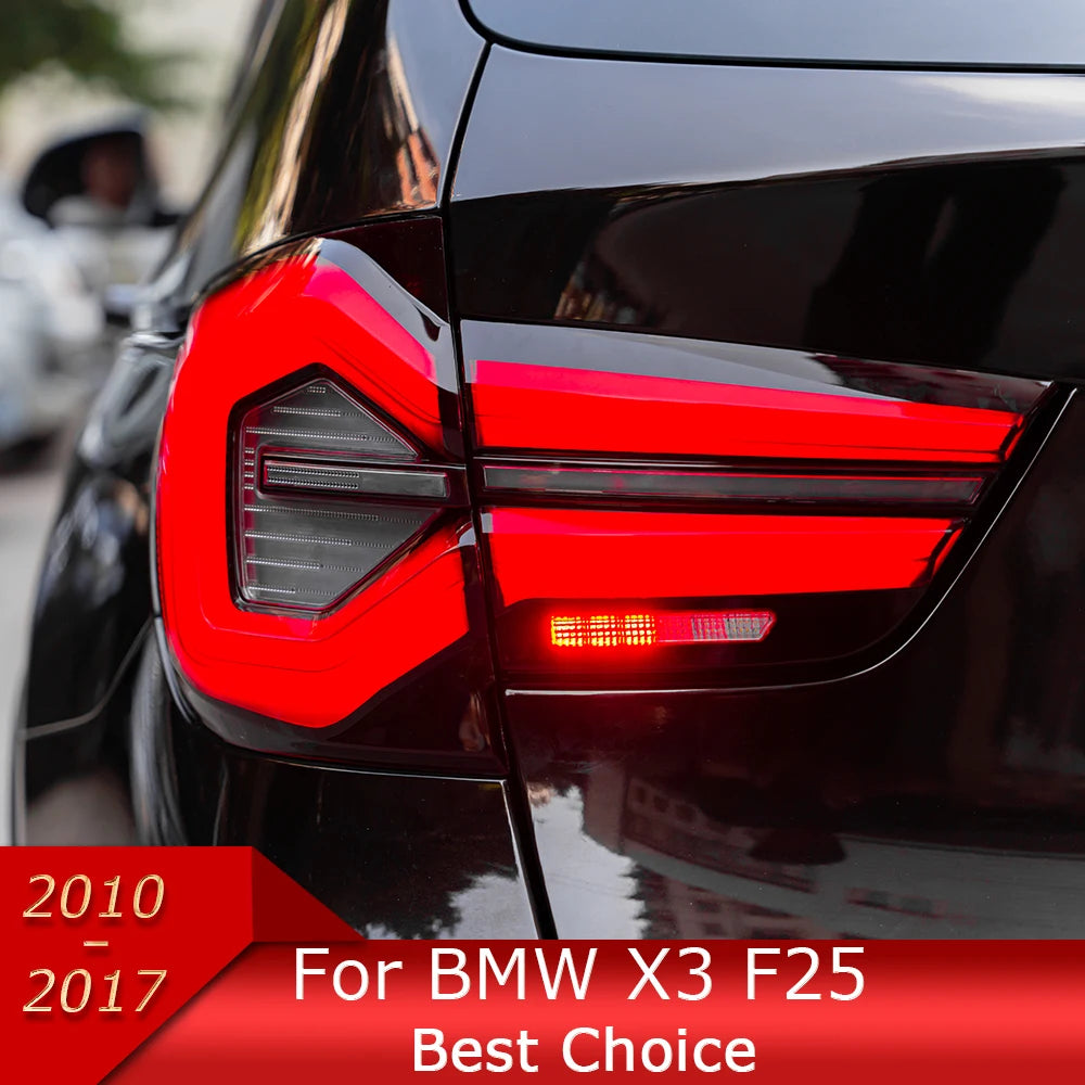 Car Lights for BMW X3 F25 2011-2017 LED Auto Taillight Assembly Upgrade 2023 The Newest G01 G08 Design Signal Lamp Accessories