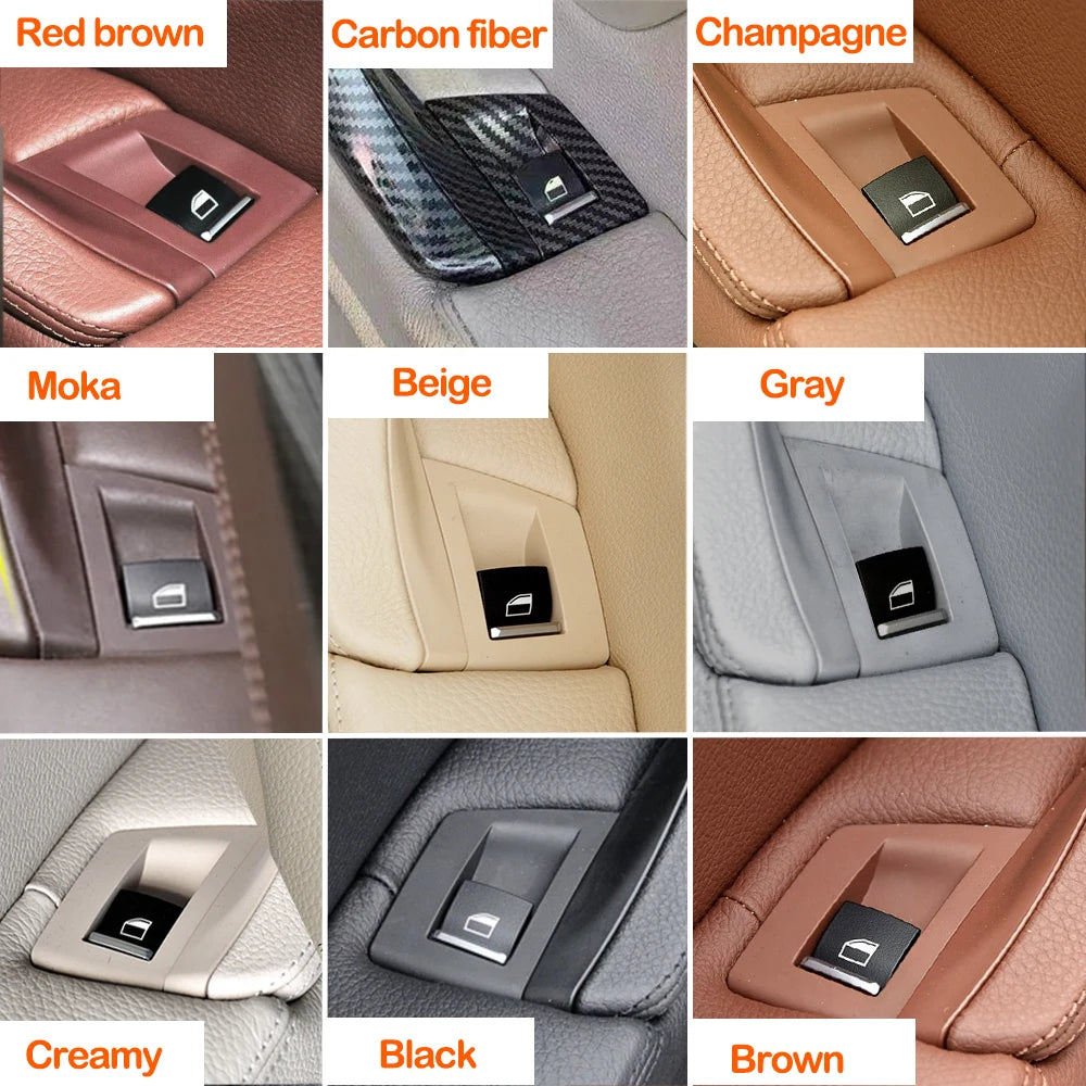 LHD RHD Beige Black Brown Oyster Car Interior Door Armrest Inside Pull Handle Set For BMW 5 Series F10 F11 523i 525i 528i 530i