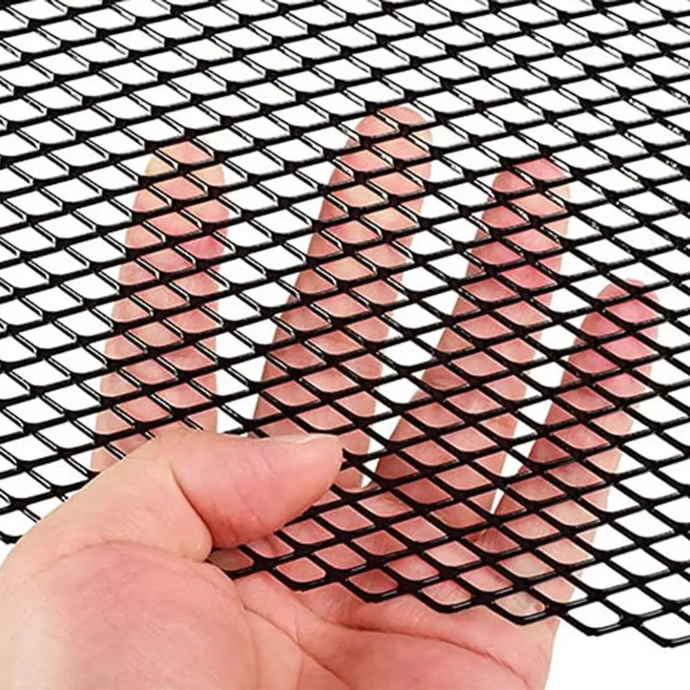 Car Tuning Grill Car Racing Grille Mesh Vent Universal Aluminum  Automotive Grille insert Bumper Vehicle Body Protective Tool