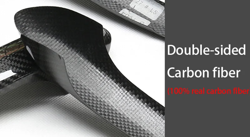 Real Carbon Fiber Car Door Handle Decoration For BMW 3 4 5 6 7 8 X Series X3 X4 X5 X6 X7 G01 G02 G05 G06 F90 G20 G22 G30 G38 G32
