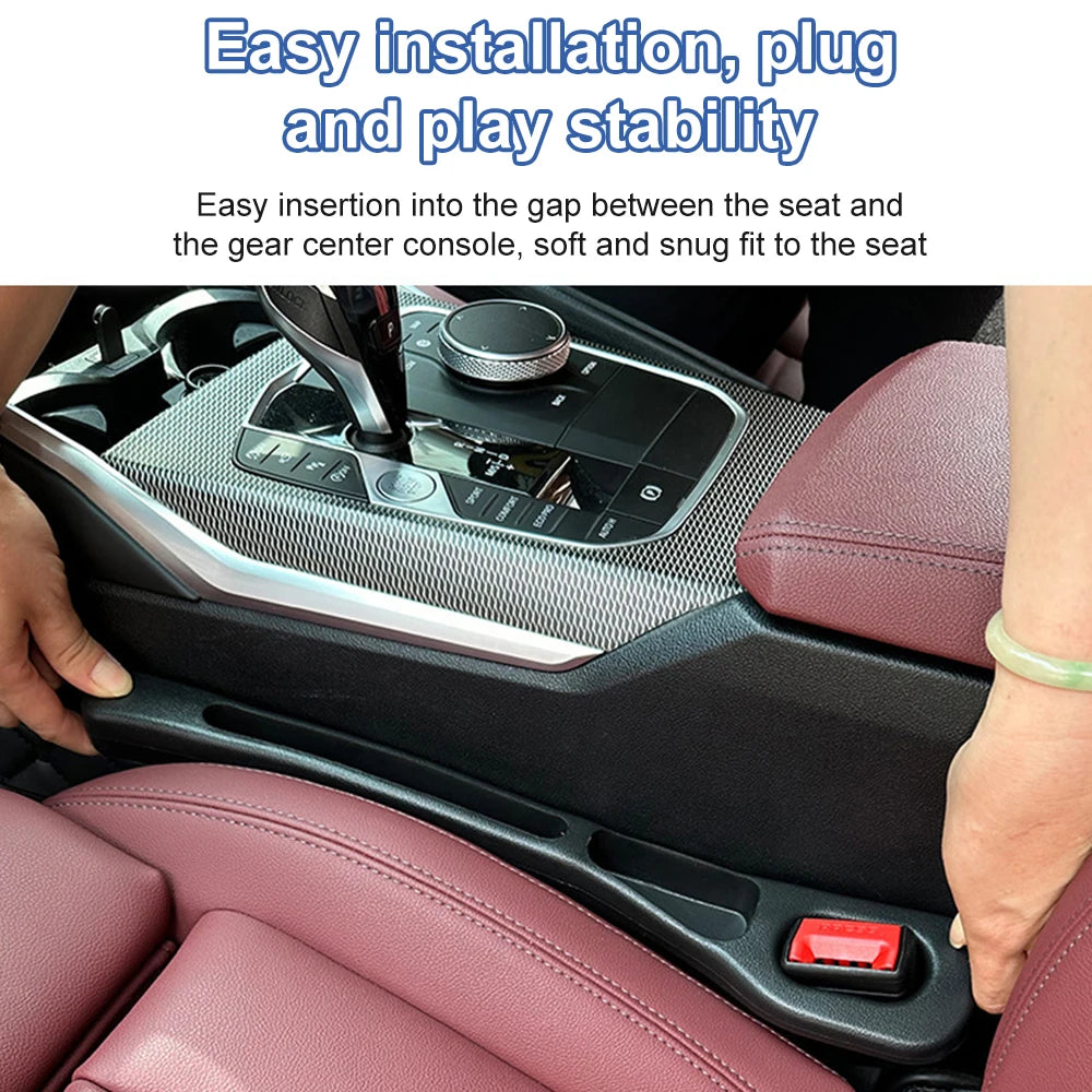 2pcs Car Seat Gap Filler Between Seats For BMW 3 Series F30 F31 F34 M3 E46 E90 E91 E92 E93 G21 G20 Interior Auto Accessories