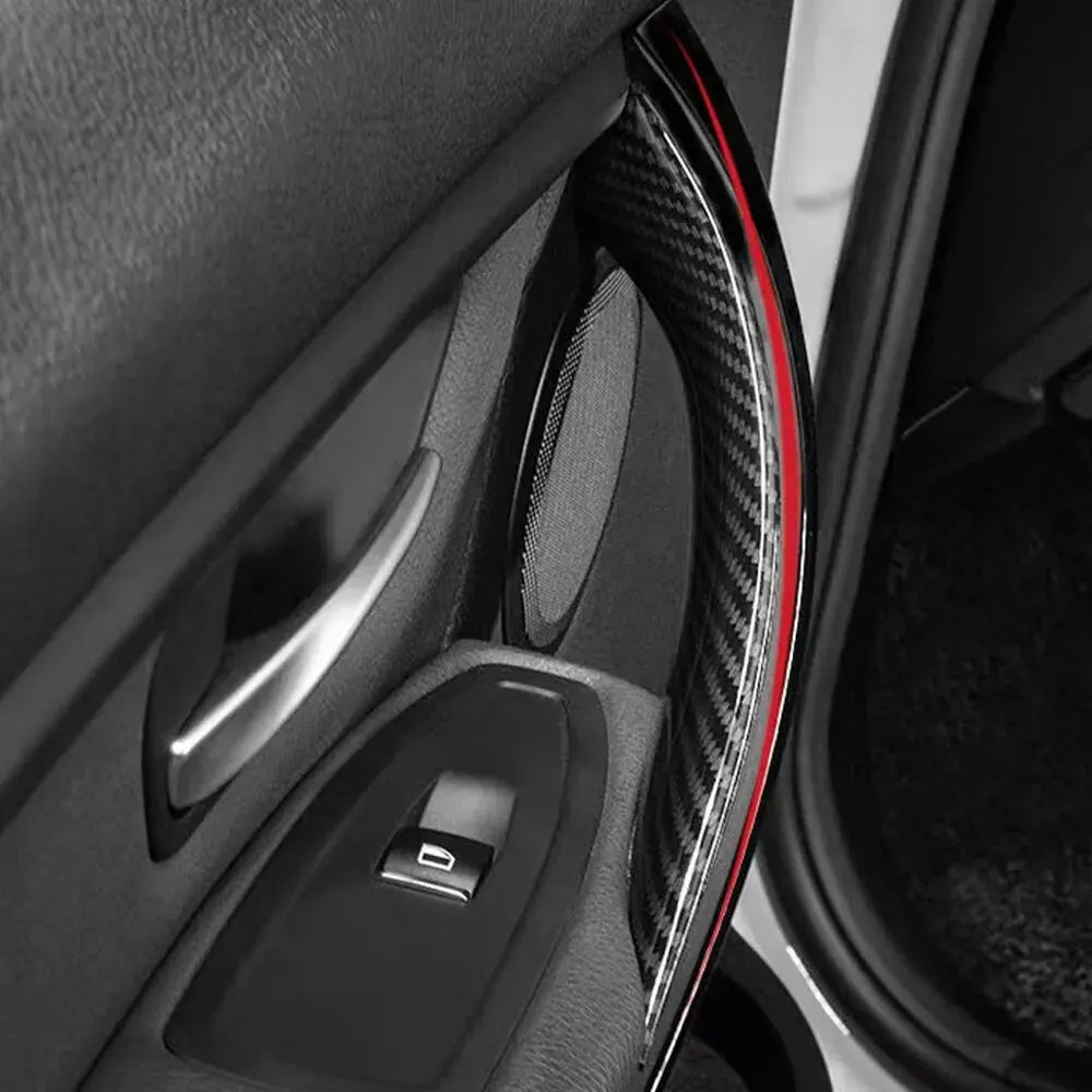 Car Interior Door Handles For BMW F30 F31 F32 F34 F36 F80 F82 3 4 Series 3GT  ABS Interior Door Handle Pull Protective Cover