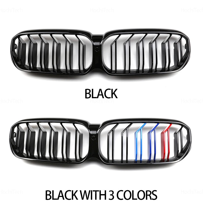 Car M Color/Gloss Black Front Bumper Grilles Kidney Racing Grill For BMW 5 Series G30 G38 G31 F90 M5 LCI 2020 2021 2022 2023