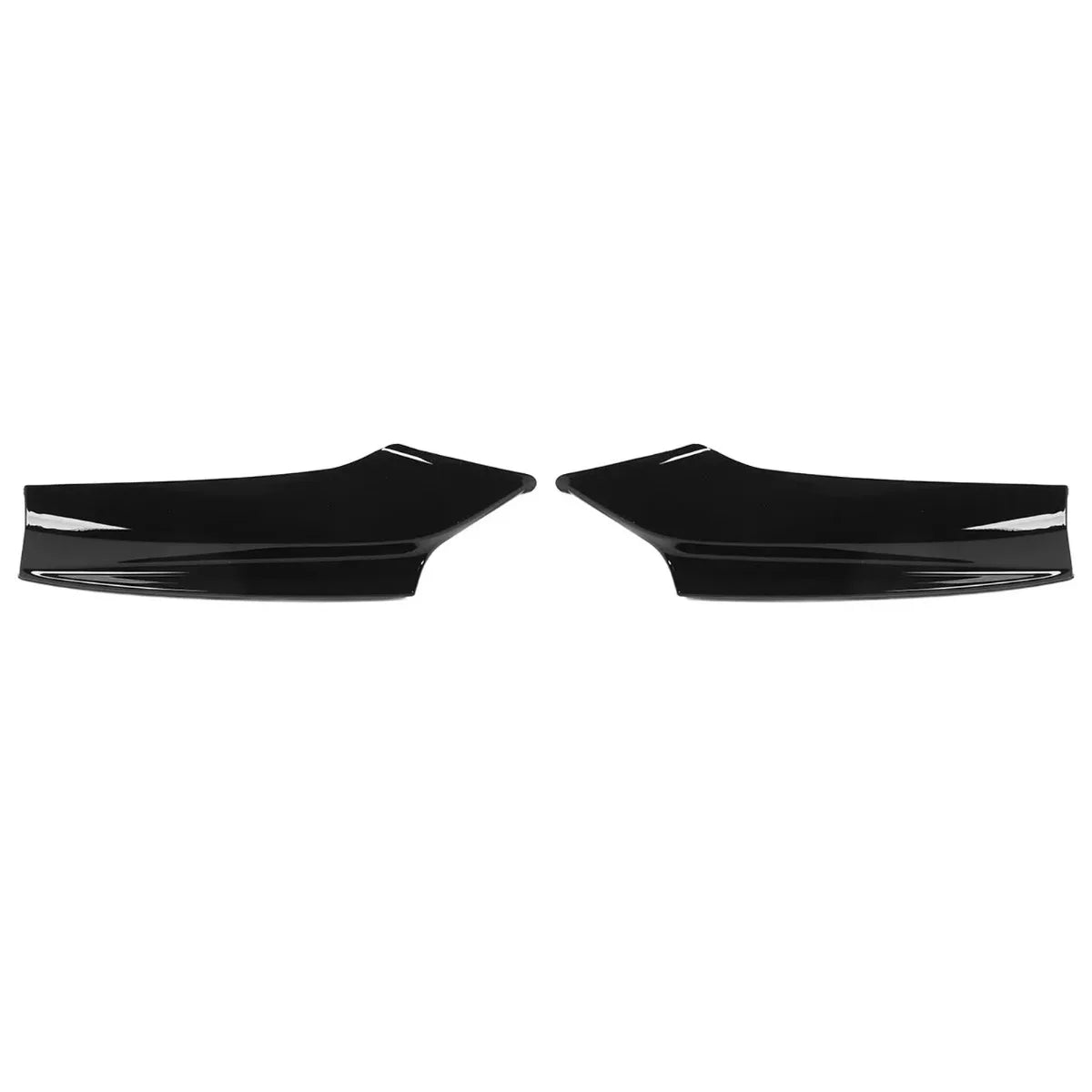 1pair Front Bumper Lip Splitter Spoiler For BMW F10 F11 M Sport 5 Series 520i 530i 2011-2017 Front Diffuser Body Kits Tuning