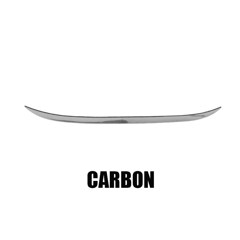 121cm Length Universal Spoiler Lip Sedan Rear Wing For W204 W211 BMW E92 E60 E90 G20 F30 Audi A3 A4 Peugeot 508