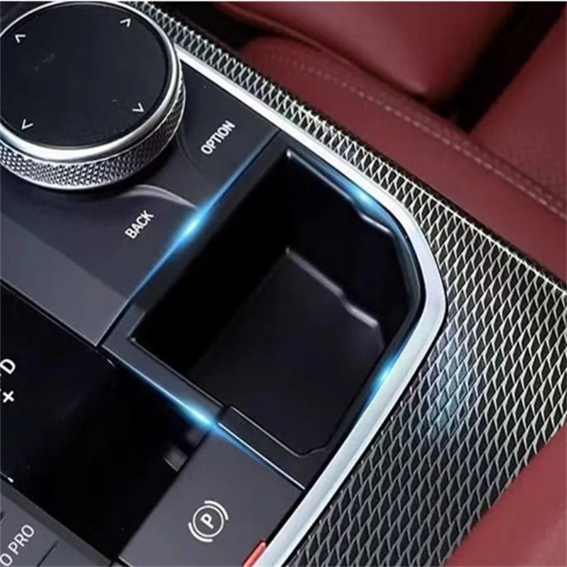 LHD RHD Central Console Gear Lever Modified Storage Box For BMW 2 3 4 Series X3 X4 X5 X6 F40 F44 G20 G26 G29 Car Storage Box