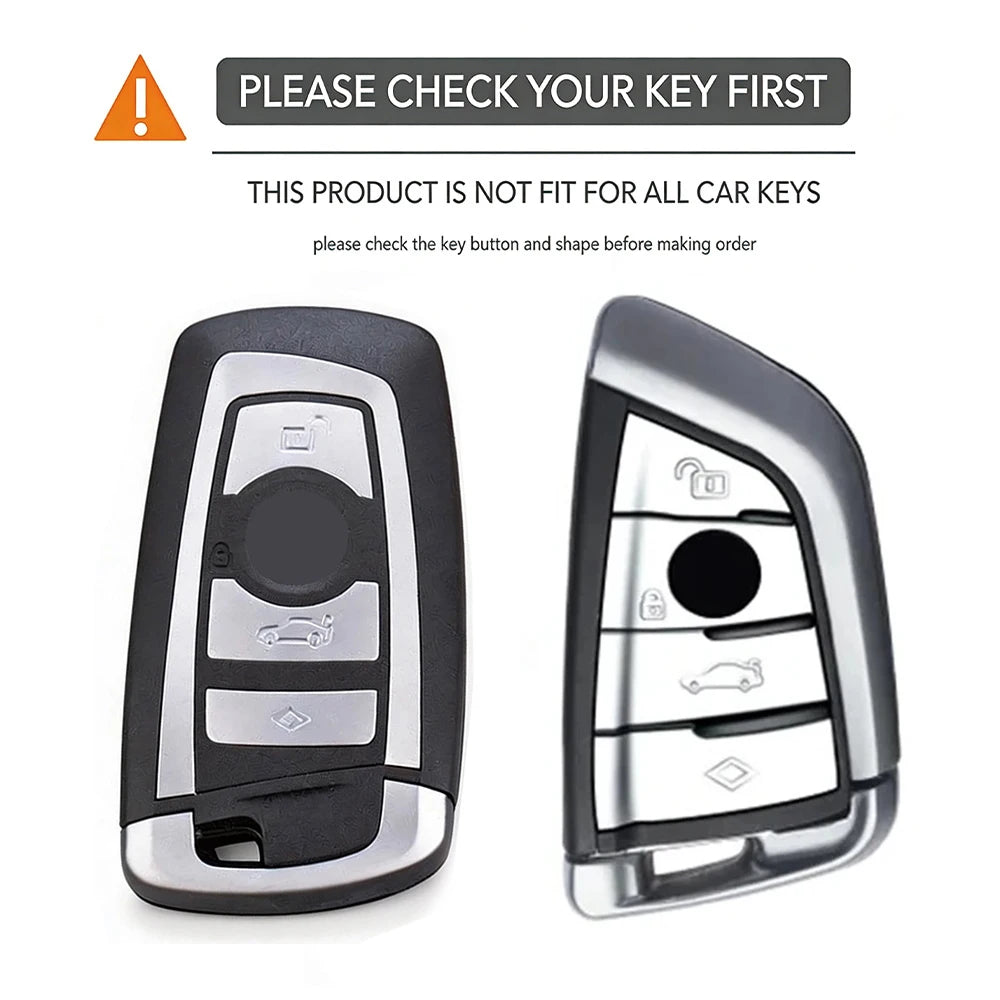 Silicone Car Key Case Cover Shell Fob for BMW F30 F31 F32 F34 F20 F21 F07 F10 1 3 5 7 Series X1 X3 G01 X4 G02 X5 F15 F16 M3 M4