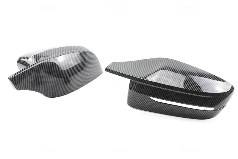 Carbon Fiber Glossy Black Replacement Side Mirror Covers Cap For BMW 3 4 5 7 8 Series G20 G21 G30 G38 G22 G23 G11 G12 G15 G16