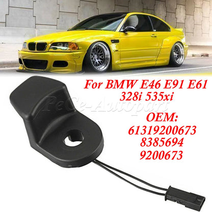 Tailgate glass release button for BMW E46, E91 and E61 Touring, product photo 2