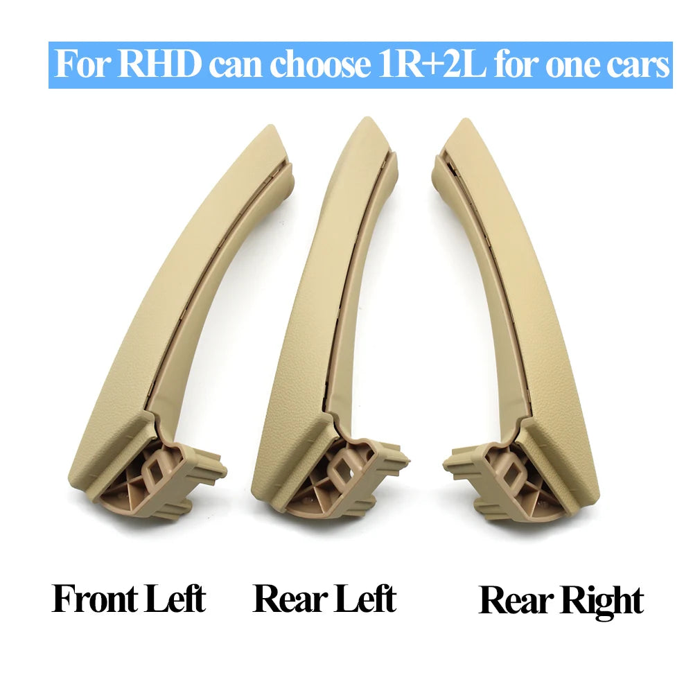 LHD RHD Interior Door Pull Handle Kit With Cover Trim Assembly Replacement For BMW 3 Series E90 E91 E92 316 318 320 325 328i