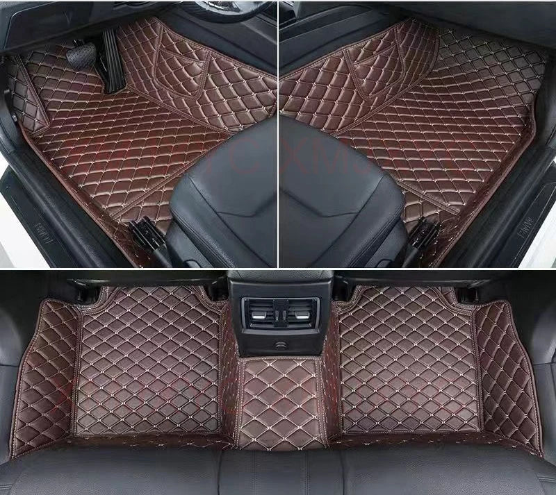 Artificial Leather Custom Car Floor Mats for BMW 4 Series F32 Coupe F33 Convertible F36 Gran Coupe Interior Accessories Details