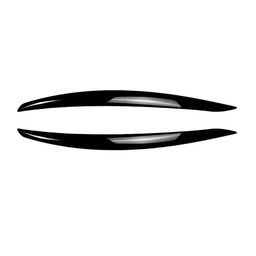 ABS Gloss Headlight Eyebrows Eyelids 2Pcs for BMW E92 E93 3 Series 325i 330i 330d 335i 335d Pre-LCI 3D Stickers Car Accessories