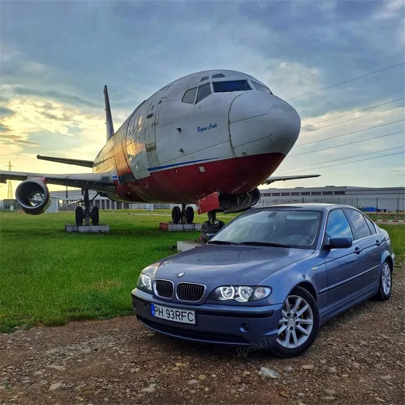 For BMW 3 5 7 Series E46 E39 E38 Colorful RGBW Cotton LED Angel Eyes Revolving Dynamic Light Sequential Flowing with Turn Signal