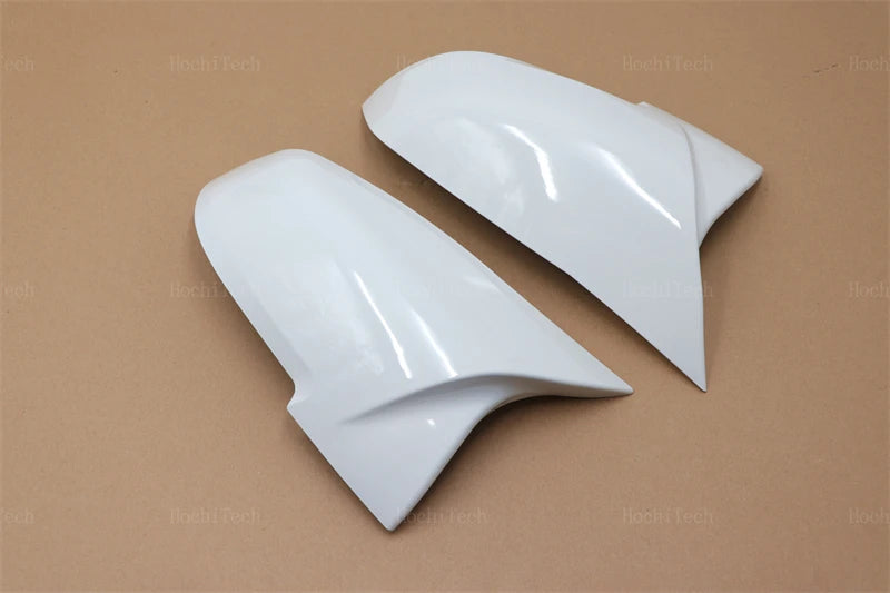 2x White mirror cover Black mirror cover Overlay for BMW 1 2 3 3GT 4 X1 E84 M2 i3 Series F20 F21 F22 F23 F30 F31 F32 F33 F34 F80