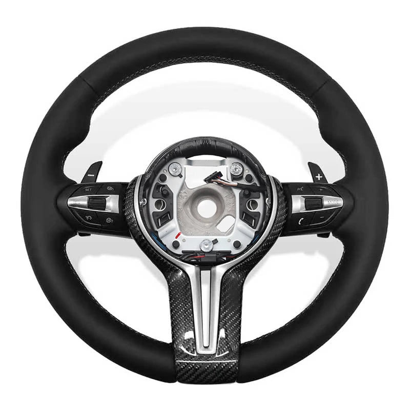 BMW M Sport Steering Wheel — F10 F11 F20 F21 F30 F31 F32 F36 (Plug and Play With/Without Airbag)